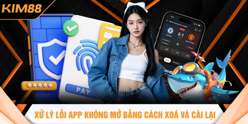 Xử lý lỗi app không mở bằng cách xoá và cài lại